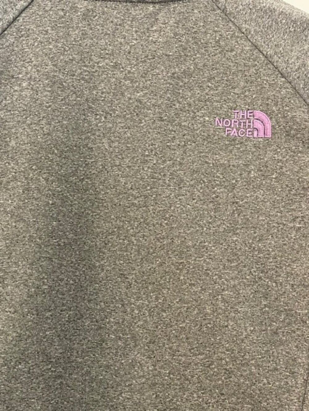 The North Face Women's Canyonwall Jacket Grey Heather Lilac Full Zip Small - Picture 6 of 11